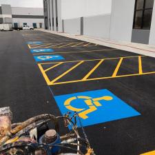 Parking lot striping in Mobile, AL 0