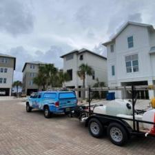 Pressure Washing A House In Gulf Shores, AL