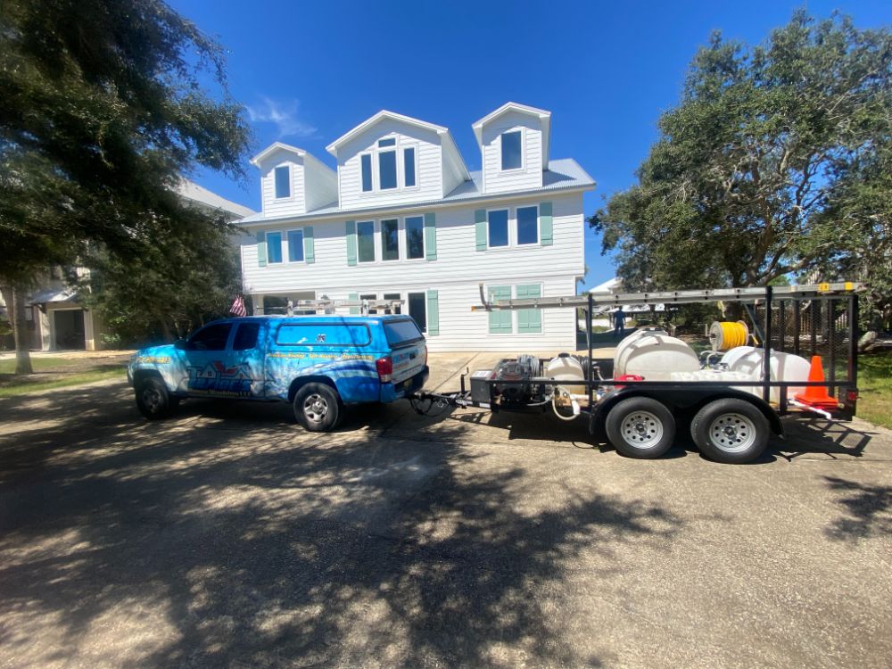 Pressure washing roof cleaning orange beach al