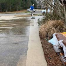 Driveway cleaning